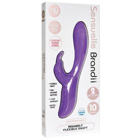 Sensuelle Brandii 10 Function Double Motor Vibe-Purple