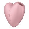 Satisfyer Cutie Heart-Light Red