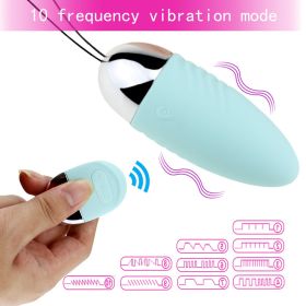 Wireless Jump Egg Vibrator for Women Remote Control Body Massager Sex Toy for Women Vibrator Orgasm Toys for Adults18 Dido - Green