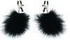 Sex &amp; Mischief Feathered Nipple Clamps - SS10082